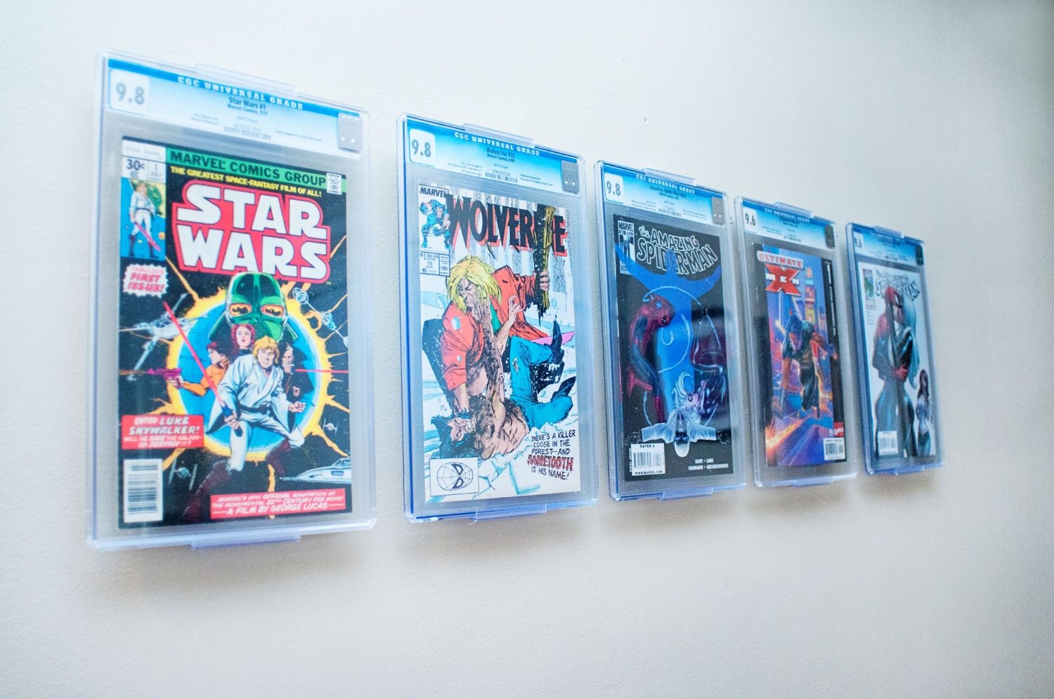 How to Effectively Display Slabbed Comic Books