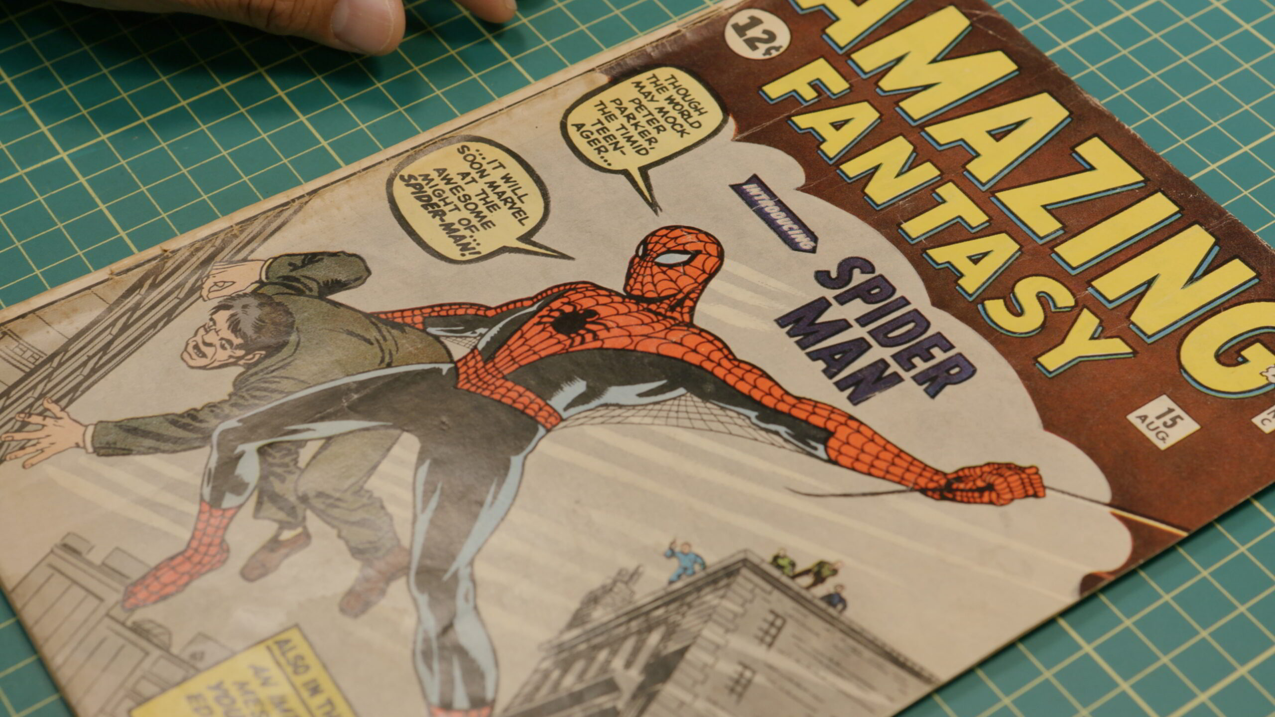 comic pressing, comic cleaning, comic conservation, comic grading,